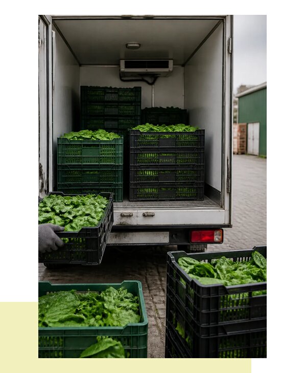 Перевозка шпината в Читу с сохранением свежести продукции